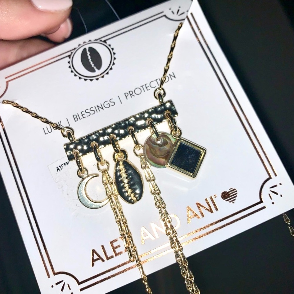 ❤️❤️ALEX & ANI NECKLACE with charms
PUKA SHELL NECKLACE